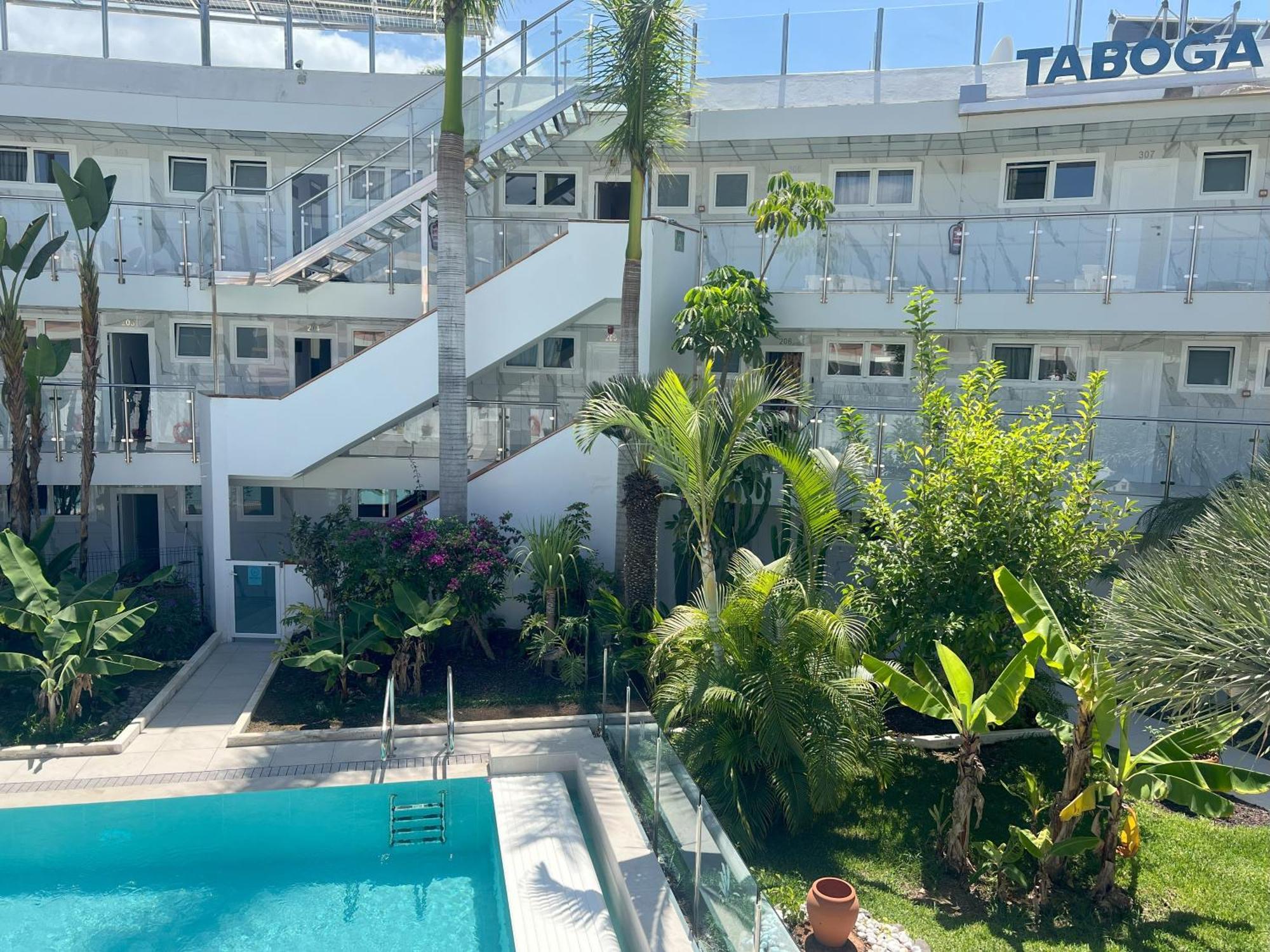 פלאייה דל אינגלז Apartment Hotel Taboga (Adults Only) מראה חיצוני תמונה